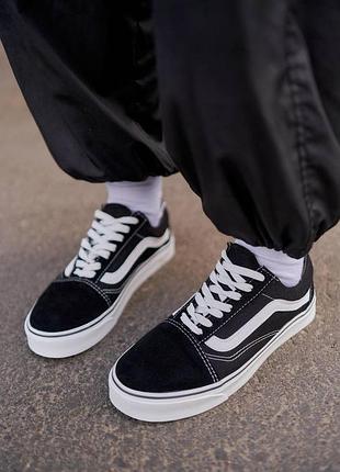 Vans old skool classic black white 3