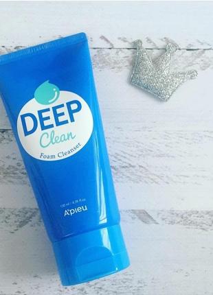 Пінка для глибокого очищення a'pieu deep clean foam cleanser2 фото