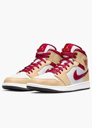 Чоловічі кросівки  air jordan 1 mid multi 554724-201