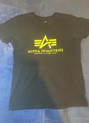 Футболка alpha industries