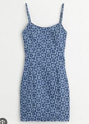 Женский джинсовый сарафан h&amp;m