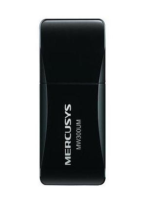 Адаптер mercusys mw300um mini usb ieee802.11b/g/n wpa wpa2 2.4ghz