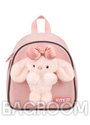 Рюкзак дитячий kite kids pink bunny k26-538xxs