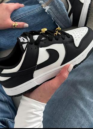 Женские кроссовки nike sb dunk кожа 😍