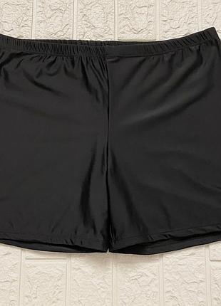 3xl спортивні шорти чорні на сітчастій підкладці