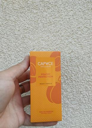 Жіноча парфумована вода capace exclusive peachy perfection 100 мл персик ваніль
