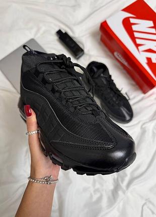 Nike air max 95 sneakerboot black 2