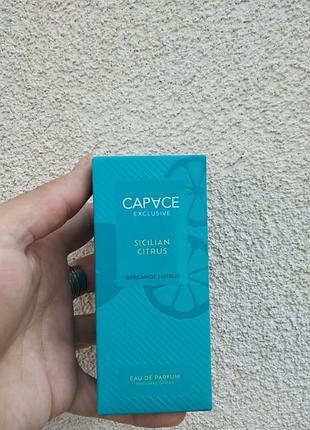 Жіноча парфумована вода capace exclusive sicilian citrus 100 мл цитрусовий аромат
