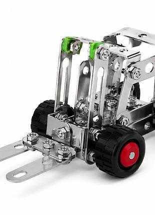 Залізний конструктор playtive forklift chariot élévateur 80 деталей 6+