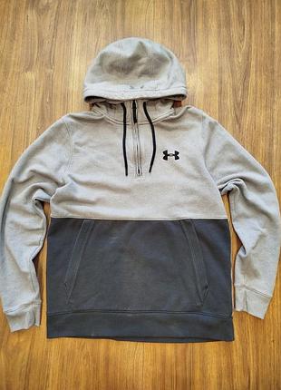 Under armour threadborne худі сірий з темним низом