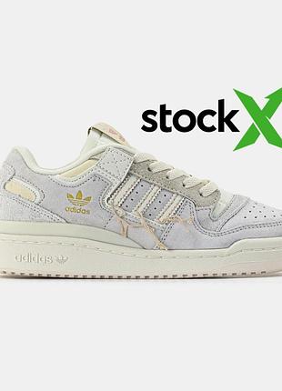 Кроссовки adidas forum 84 low off white beige