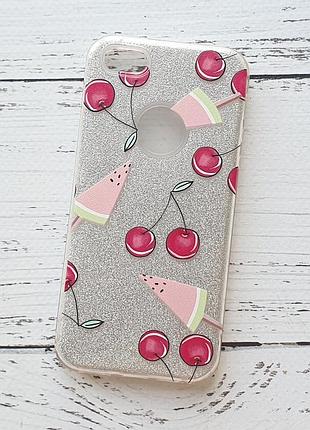 Чохол для iphone 5, iphone 5s, iphone se силіконовий, пластиковий, сірий, hoco