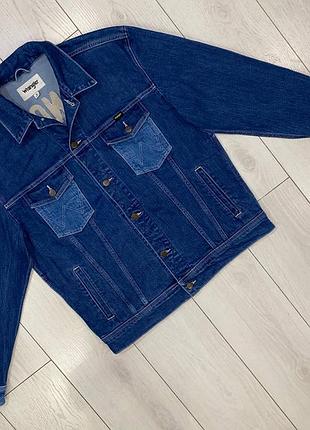 Чоловіча джинсова куртка wrangler limited edition size m