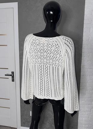 Ажурна кофта zebra, xl 2