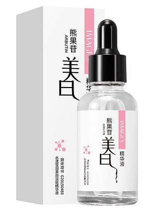 Сыворотка осветляющая от пигментации с арбутином hymey`s arbutin whitening essence 30мл