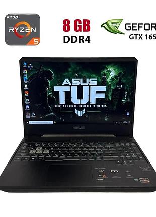 Игровой ноутбук asus tuf fx505dt / 15.6" (1920x1080) ips / amd ryzen 5 3550h (4 (8) ядра по 2.1 - 3.7 ghz) / 8 gb ddr4 / 512 gb