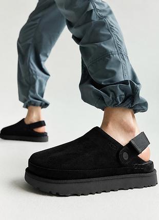 Замшеві капці ugg goldenstar clogs
