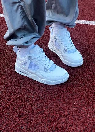 Nike air jordan retro 4 full white