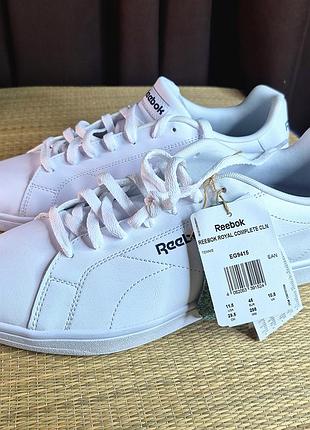 Оригінал 100% чоловічі кроссівки reebok royal complete cln(розміри:43-28см і 45-29,5см)
