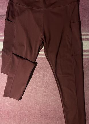 Shein • лосини з кишенями • розмір xl (44)