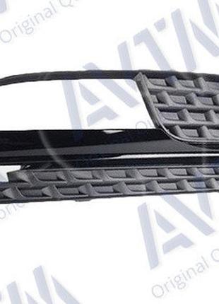 Решетка в бампер avtm audi a5 12-16 b8 правая з отв. птф кроме s-line ауди а5
