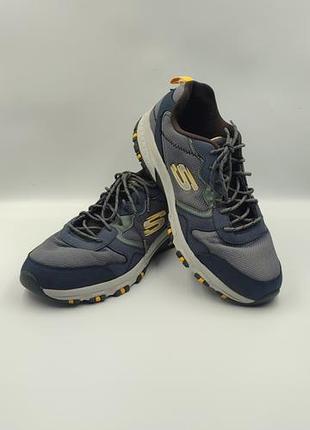 👟 мужские кроссовки skechers hillcrest-rocky drift в синем цвете 45 размер 026