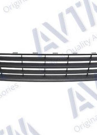 Решетка в бампер avtm volkswagen caddy 15- 3 средняя фольксваген кадди