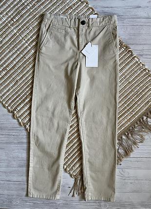 Брюки, штани бежеві zara 9-10 років