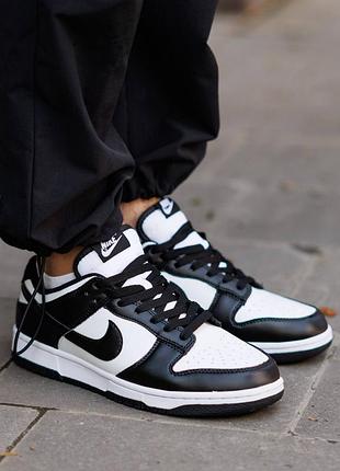 Р.36-45 кроссовки nike sb dunk low white black nk330
