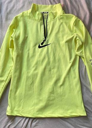 Спортивная кофта nike pro с молнией 1/4