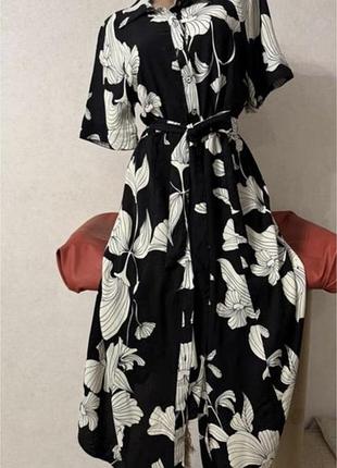 Сукня сорочка на гудзиках h&m