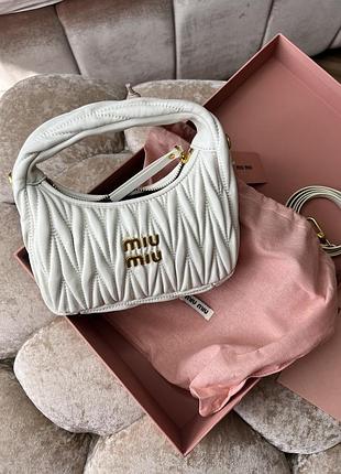 Сумка miumiu натуральна шкіра