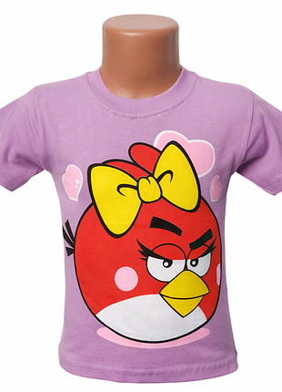 Футболка детская для девочки 4-8 лет