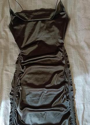Платье женское h&amp;m темнозеленое