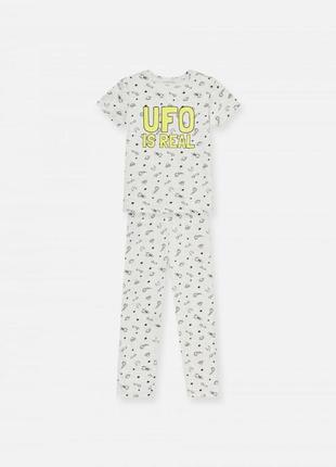 Піжама річна хб з коротким рукавом