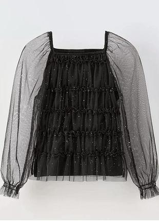 Топ кофтинка zara girl 9-10 years