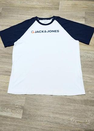 Мужская футболка поло jack & jones + fit , размер 5xl , 100% хлопок