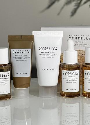 Мини-набор для чувствительной кожи skin1004 madagascar centella travel kit