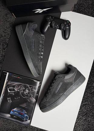 Reebok club c dark grey