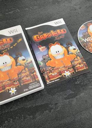 Диск the garfield show (nintendo wii)