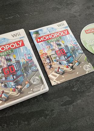 Диск monopoly streets (nintendo wii)