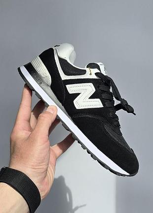 New balance 574 (black / white)