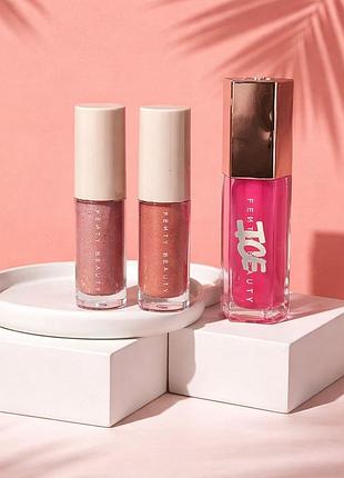 Блиск плампер для губ fenty beauty gloss bomb universal lip luminizer mini fenty glow 2 мл