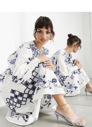 Сукня asos edition, вишите, вишита сукня , вишиванка!
