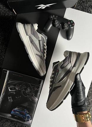 Reebok classic grey white 2