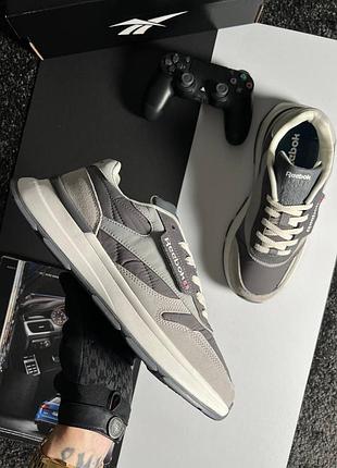 Reebok classic grey white 9