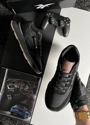 Reebok classic black brown 3