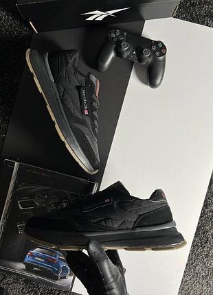 Reebok classic black brown 5