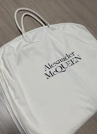 Міцний бавовняний кофр чохол для зберігання одягу/костюму alexander mcqueen великого розміру