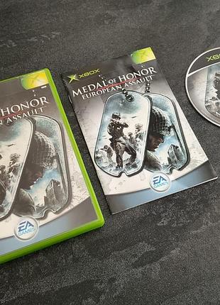 Диск medal of honor european assault (xbox original)